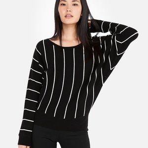 Express Dolman Sleeve Striped Sweater Size XS
